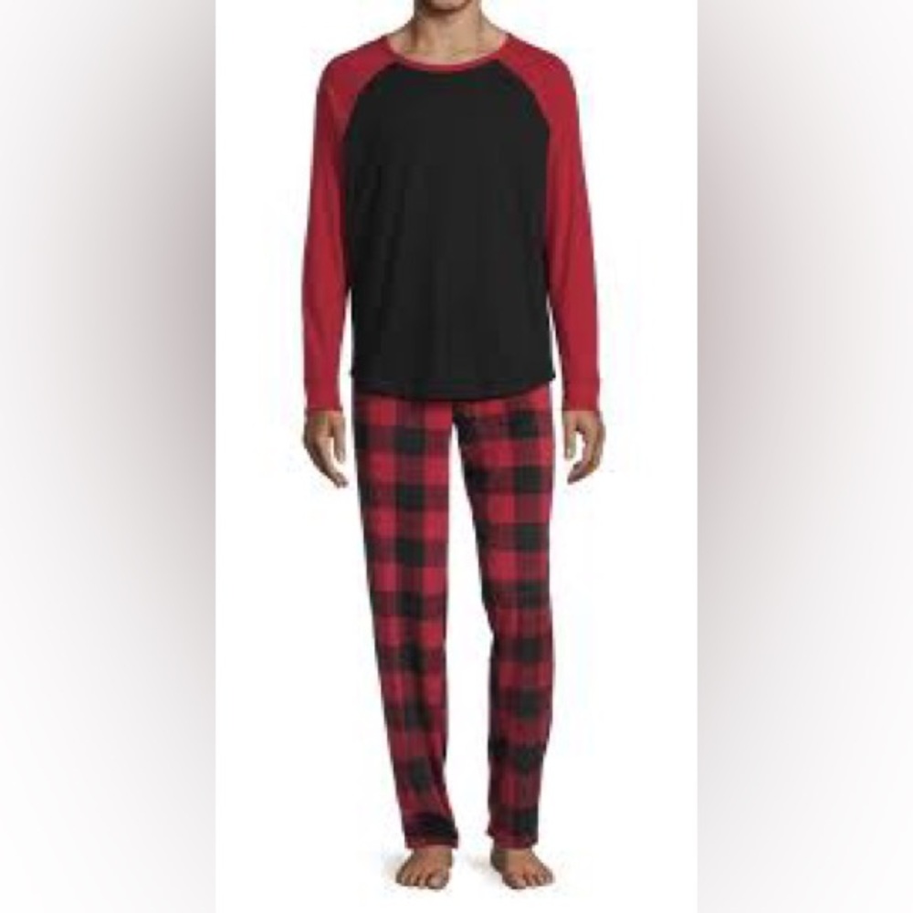 George Men's Pajama 2-Piece Set, Size L (36-38)